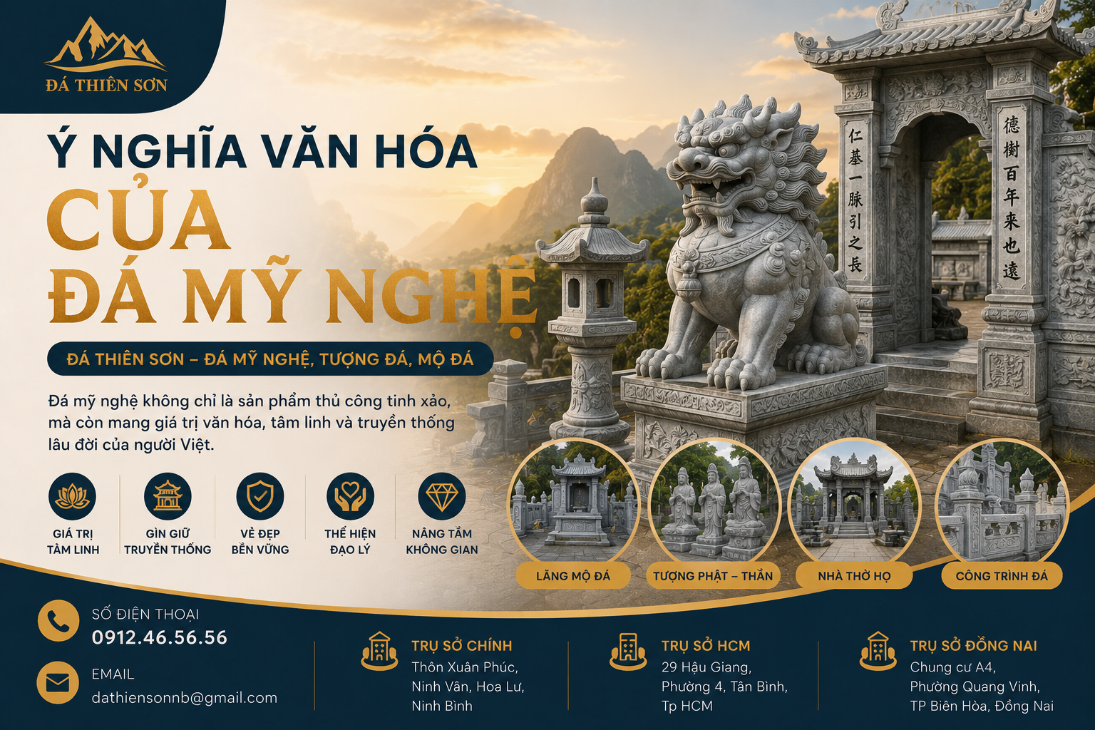 Ý nghĩa văn hóa của đá mỹ nghệ: 5 giá trị kỳ diệu vĩnh cửu