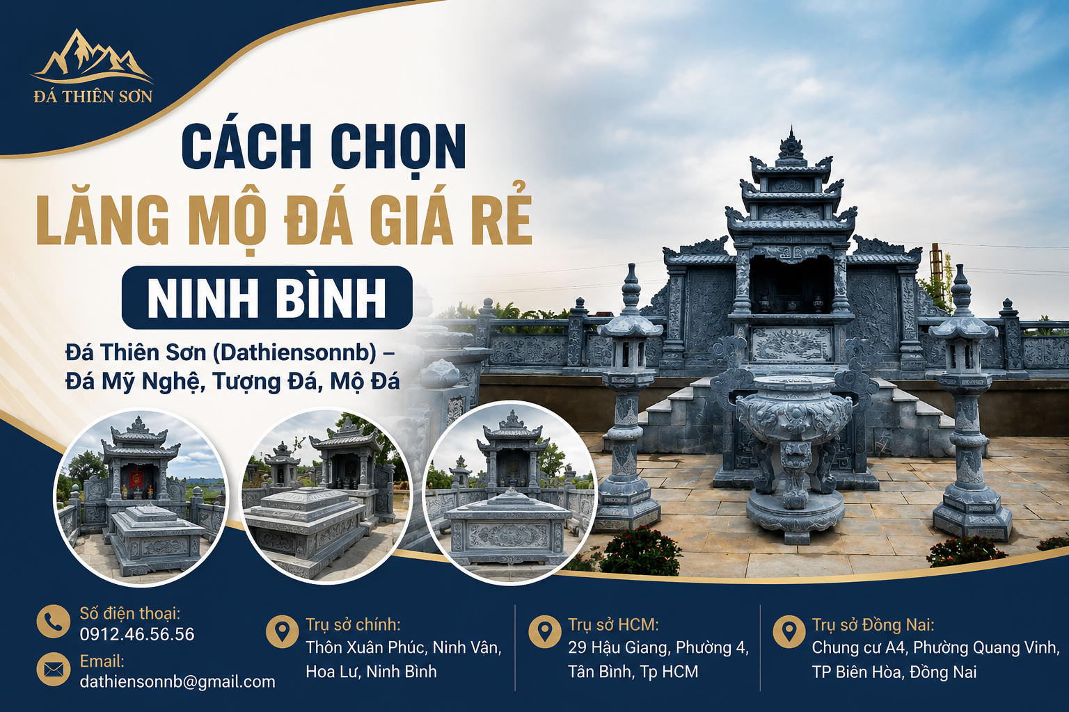 Cách chọn lăng mộ đá giá rẻ Ninh Bình: 5 Bí quyết Hoàn hảo