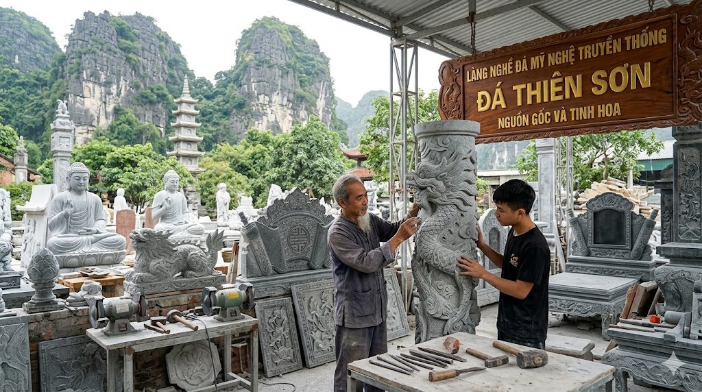 cách chọn nghệ nhân đá Ninh Vân