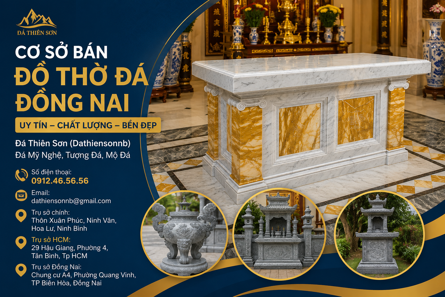 Cơ Sở Bán Đồ Thờ Đá Đồng Nai: 7 Tiêu Chí Lựa Chọn