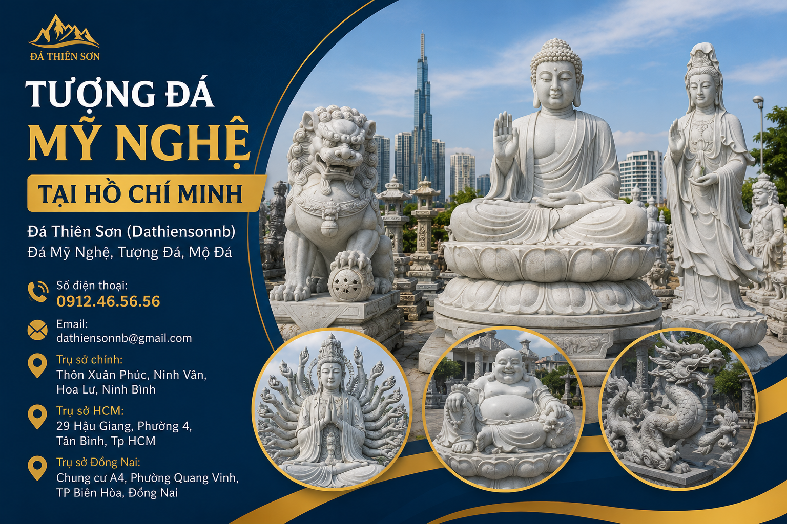 Tượng đá mỹ nghệ tại Hồ Chí Minh: 5 Sai lầm Tồi tệ Khi Tôn Tạo