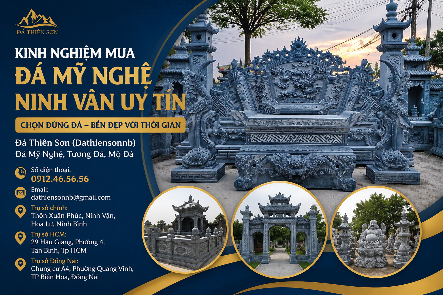 Kinh nghiệm mua đá mỹ nghệ Ninh Vân uy tín: 5 Bí quyết an tâm