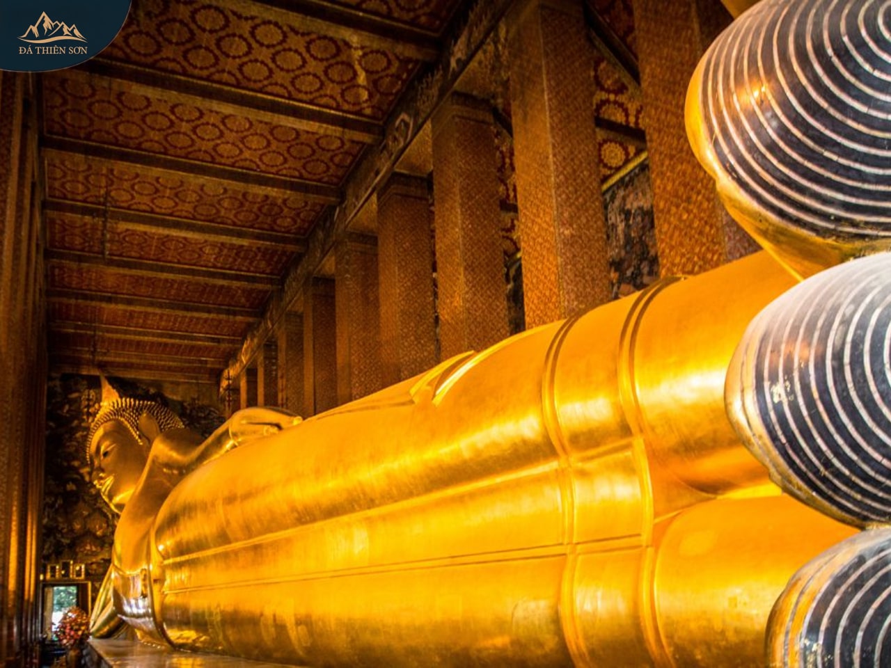 Tượng Phật đẹp nhất thế giới ở chùa Wat Pho, Thái Lan