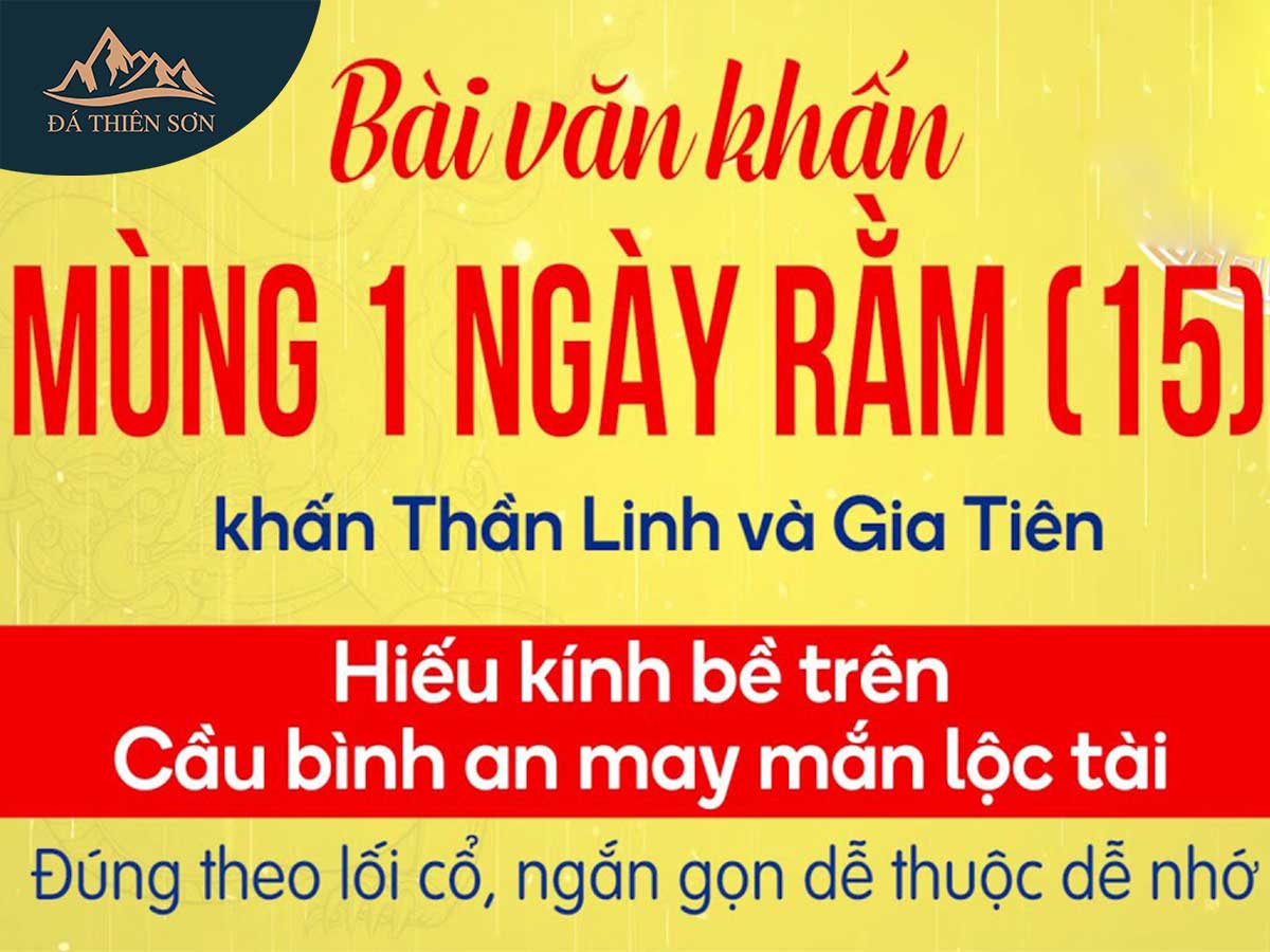 Văn Khấn Gia Tiên Ngày Rằm Chuẩn Nhất Cầu Bình An Tài Lộc