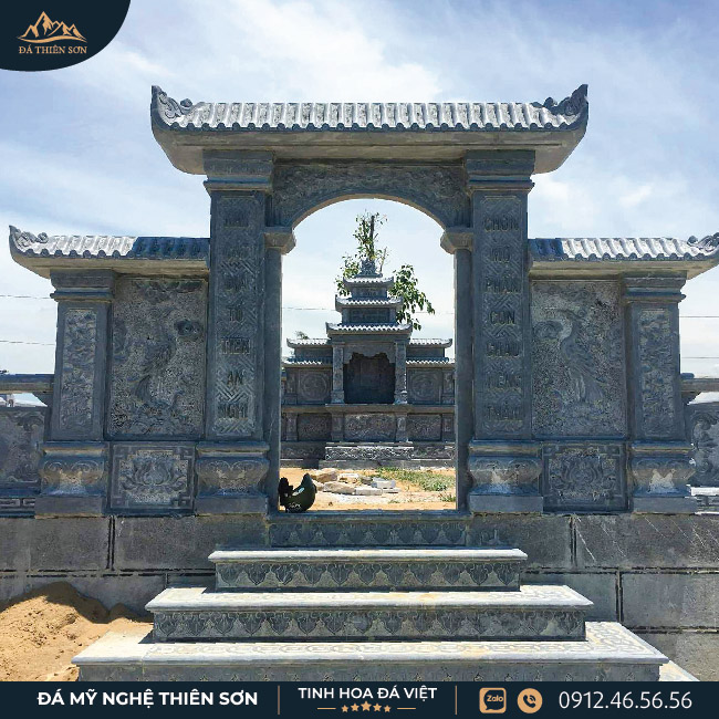 Kích thước lăng mộ đá chuẩn phong thủy