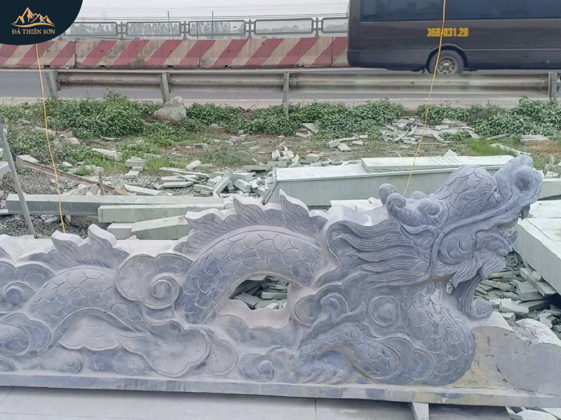 Tượng được hoàn thiện tại cơ sở đá mỹ nghệ uy tín tại Ninh Bình