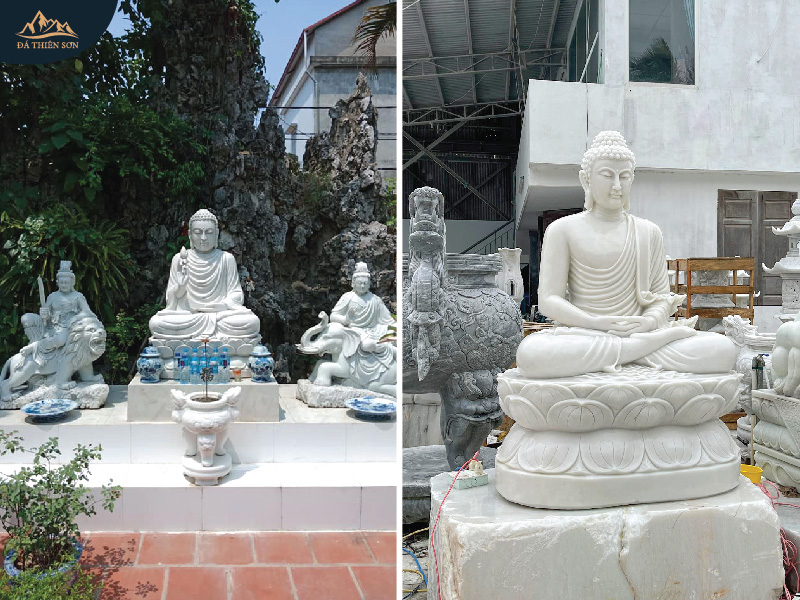 Chế tác, thi công tượng đẹp, bố trí đúng tín ngưỡng Phật Giáo